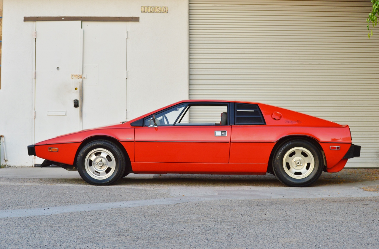 The First Spirit Of The Esprit - 1977 Lotus Esprit S1 Auction Is Live ...