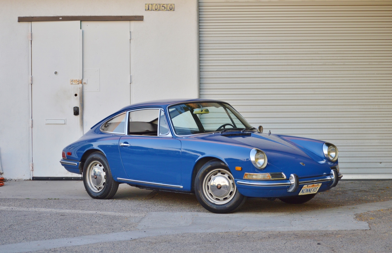 Look Awesome in Ossi Blue 1968 Porsche 912 for Sale Now