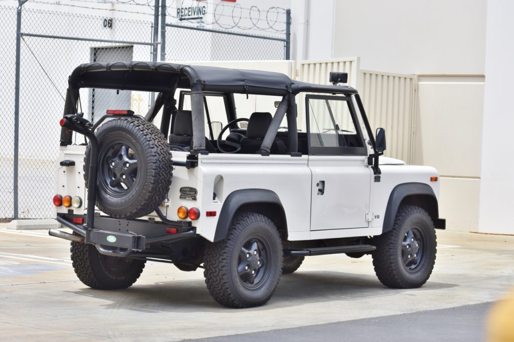 land rover defender nas production numbers