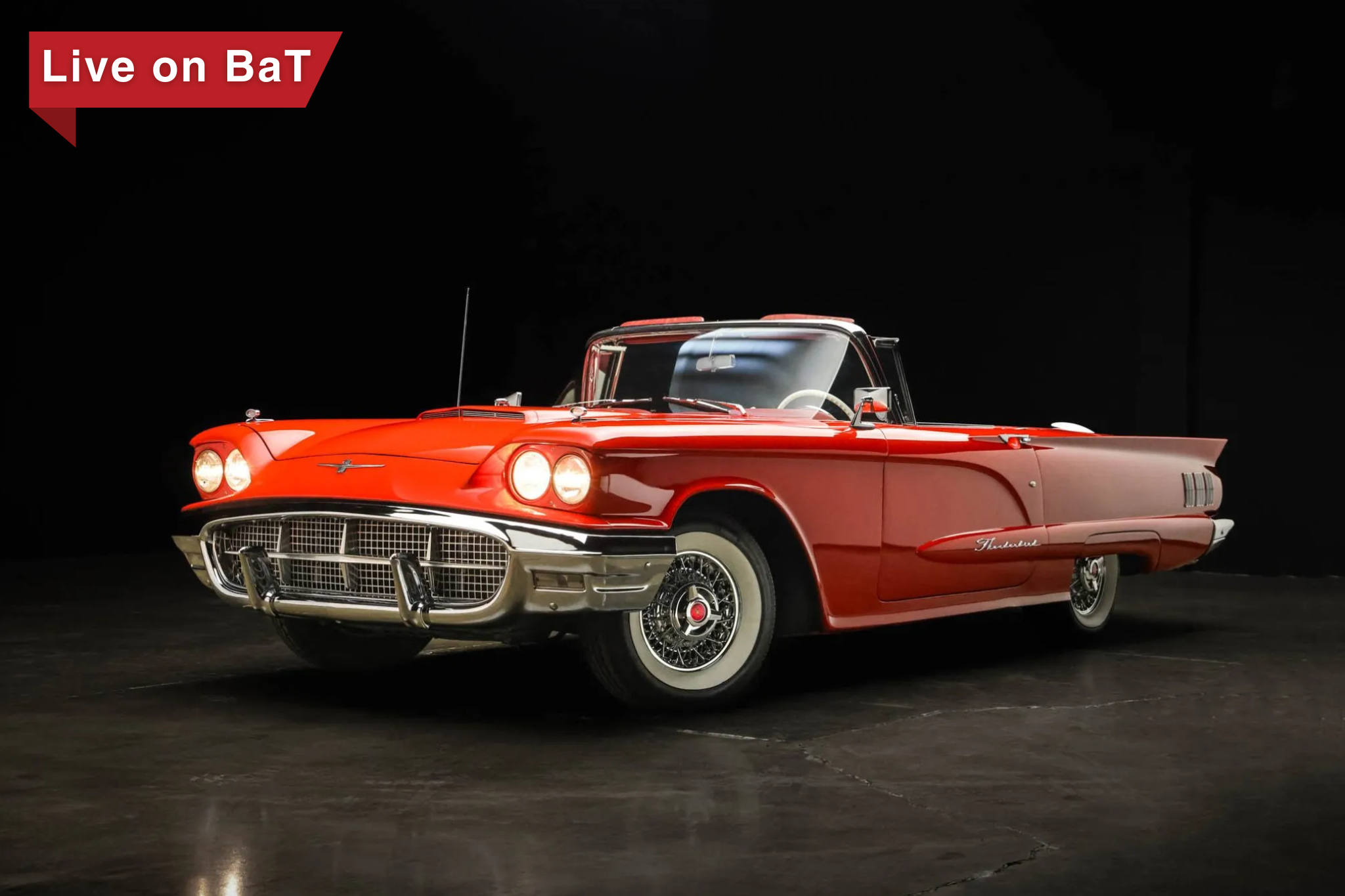 1960 Ford Thunderbird Convertible
