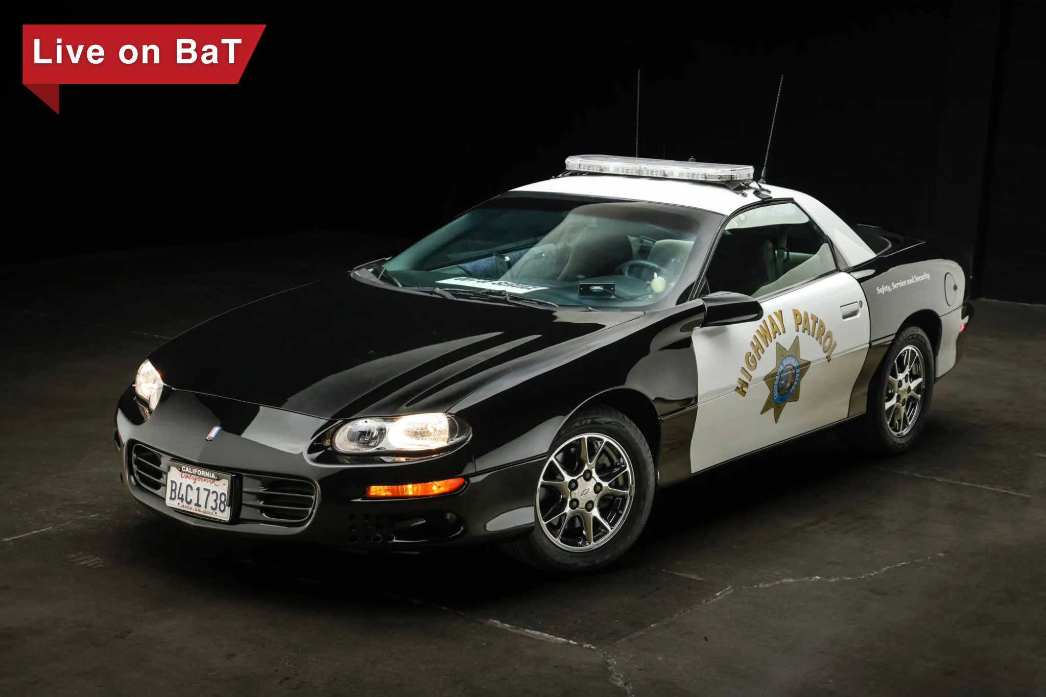 2002 Chevrolet Camaro Coupe B4C Special Service Package