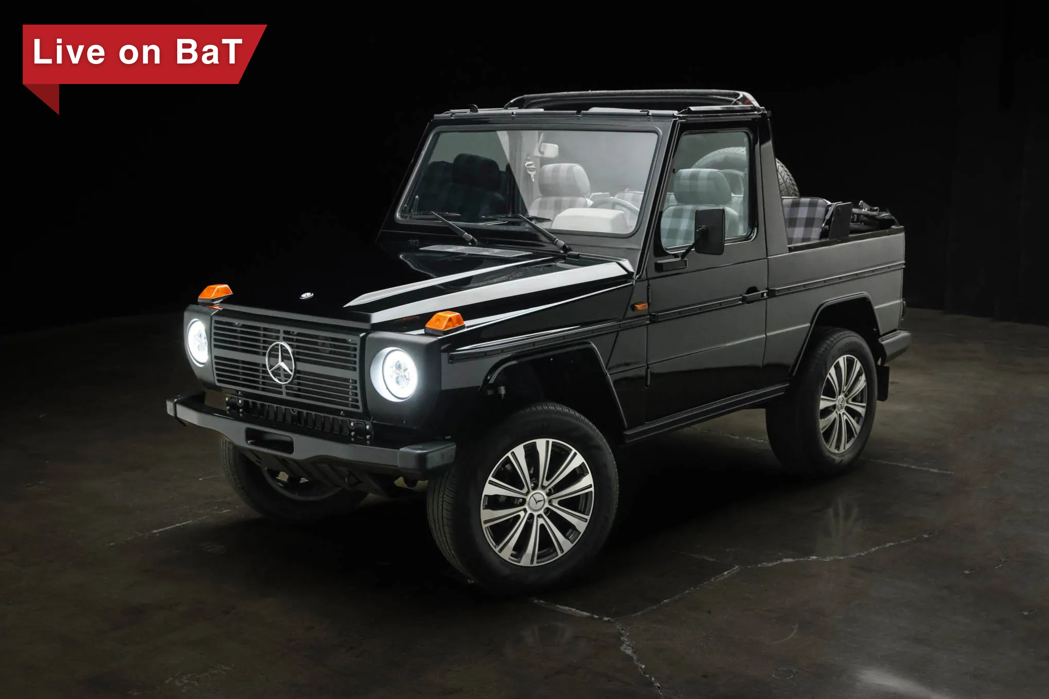 M103-Powered 1989 Mercedes-Benz 200GE Cabriolet 5-Speed