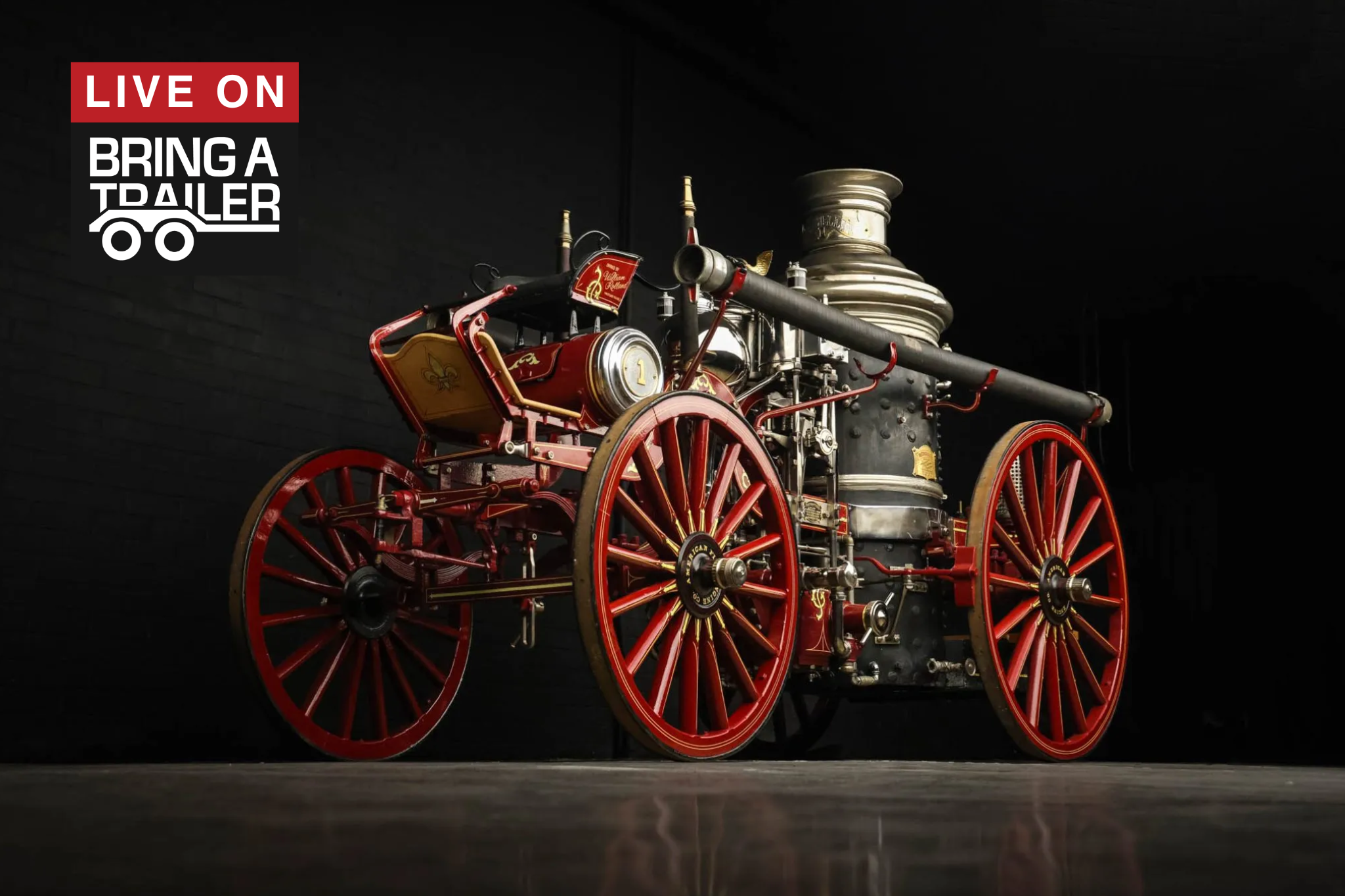c.1903 American Fire Engine Company Metropolitan Steam Fire Engine