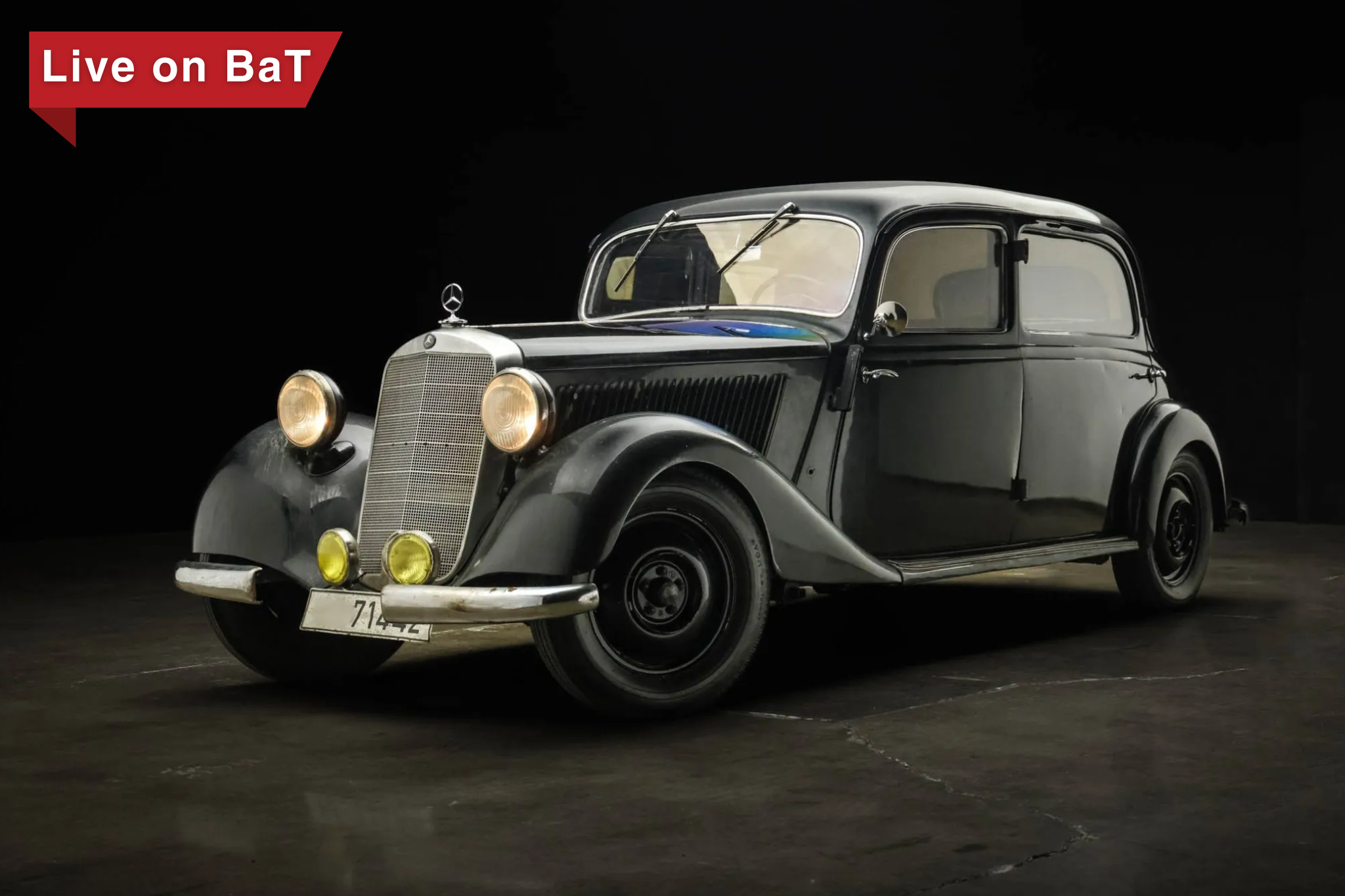 Ex-Indiana Jones 1953 Mercedes-Benz 170 Va Movie Car