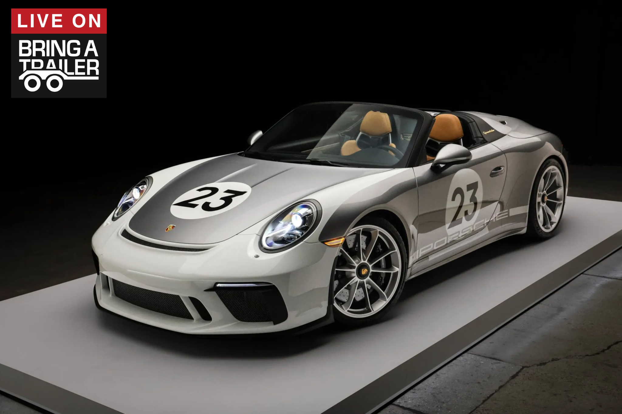251-Mile 2019 Porsche 911 Speedster Heritage Design
