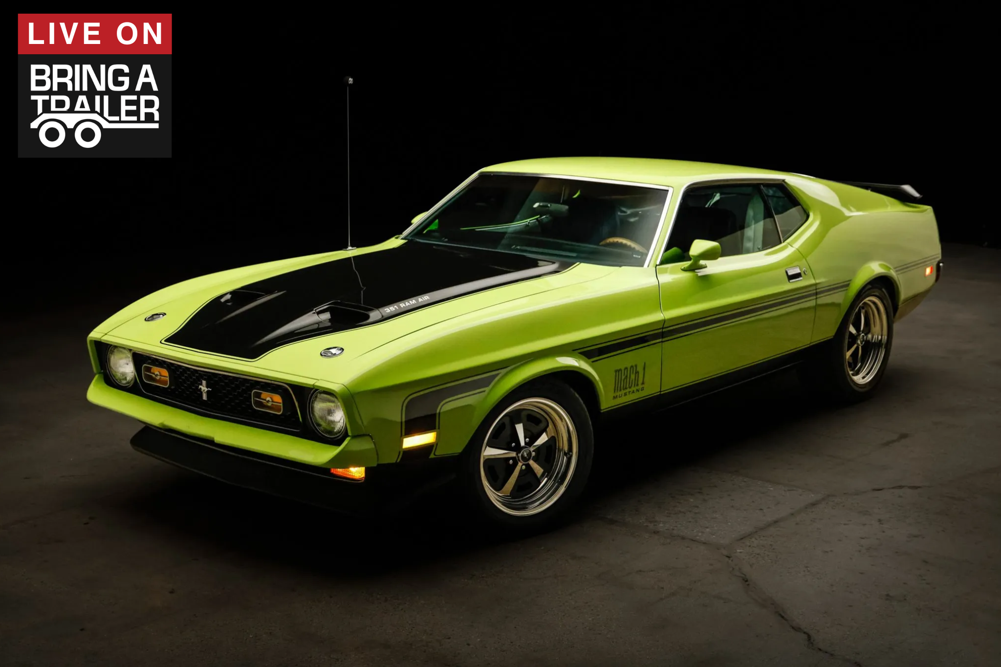 1971 Ford Mustang Mach 1 351 5-Speed