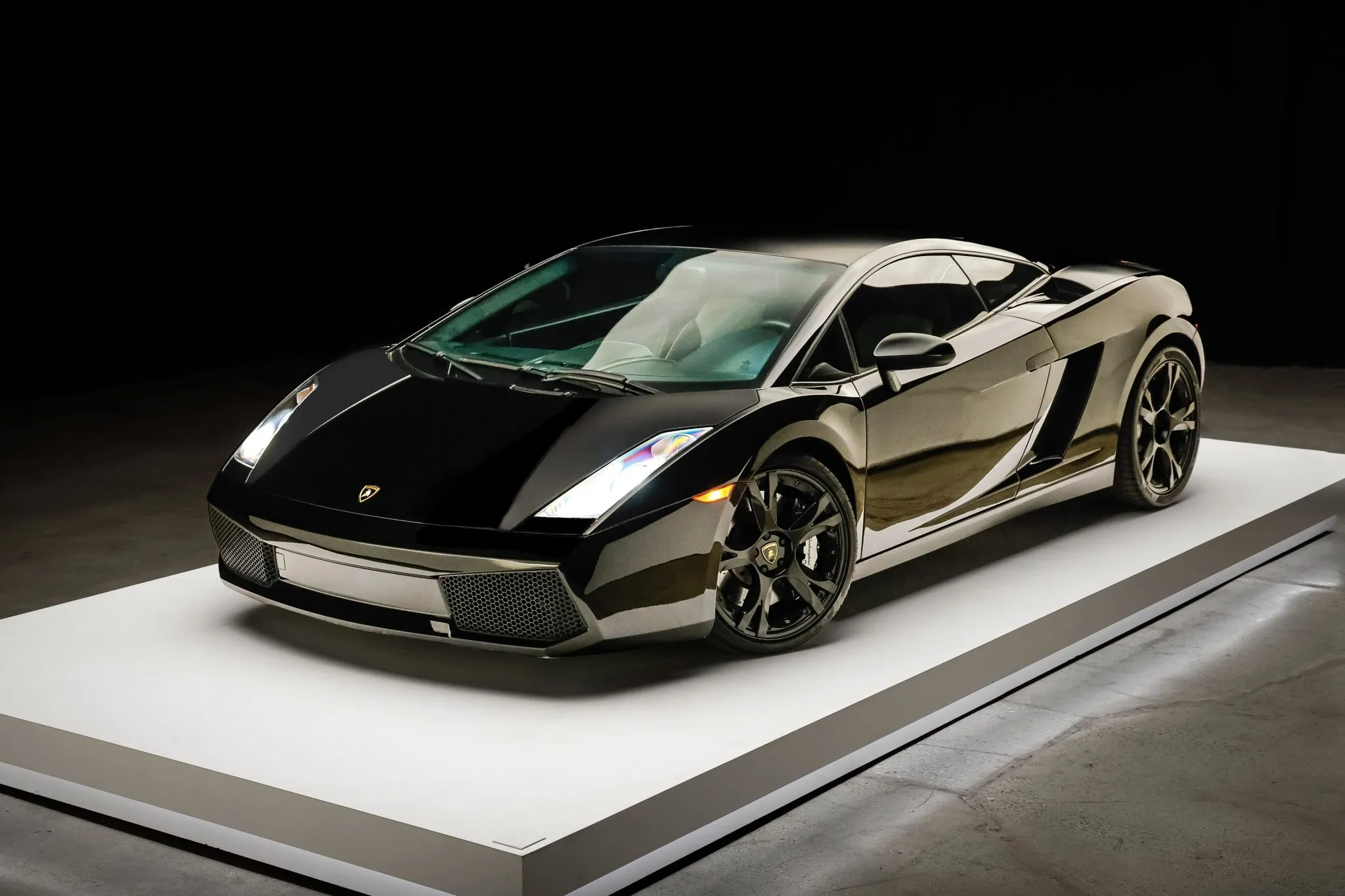 11k-Mile 2007 Lamborghini Gallardo Nera Coupe