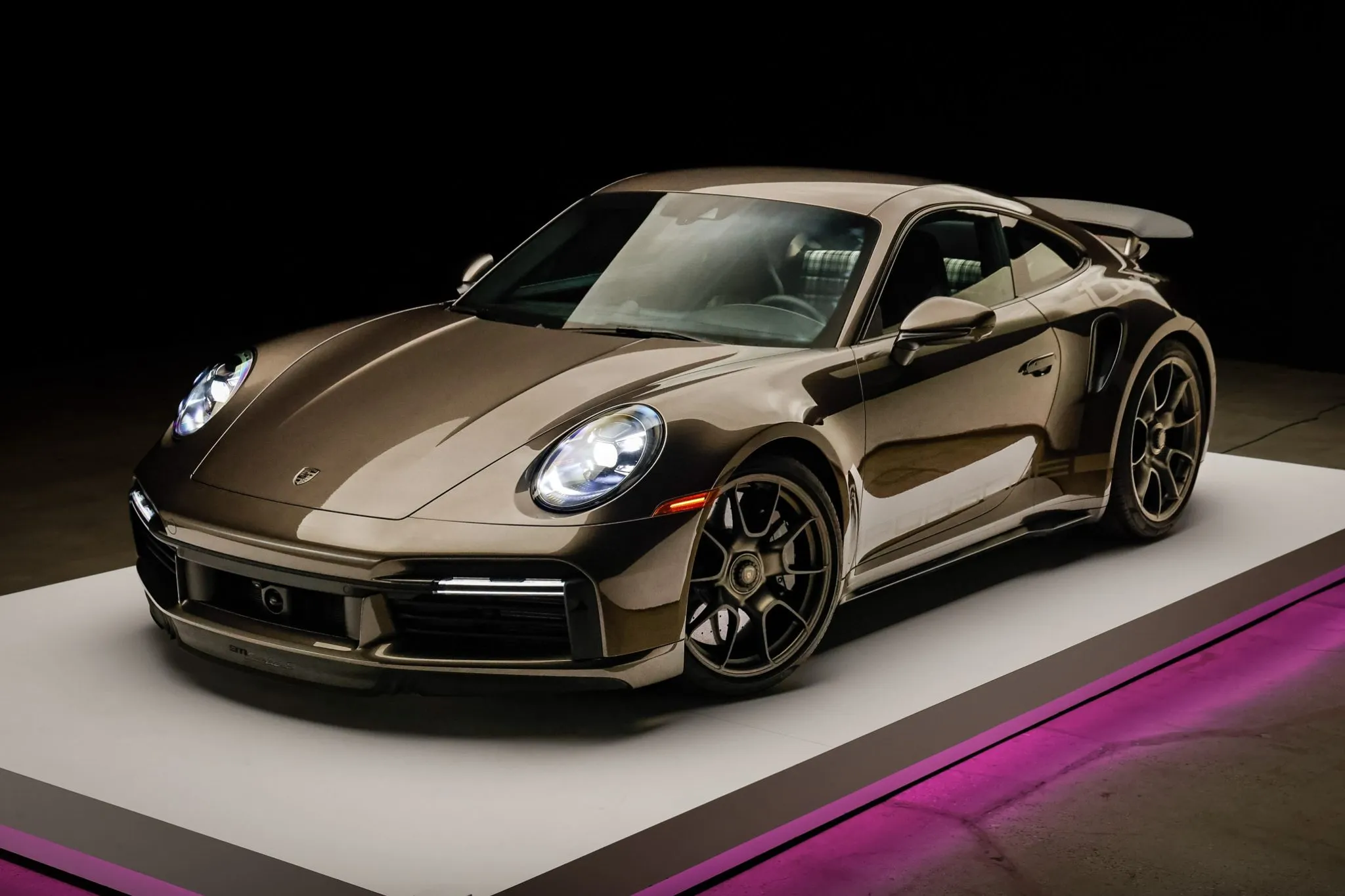 Anthracite Brown Metallic 2025 Porsche 911 Turbo 50 Years