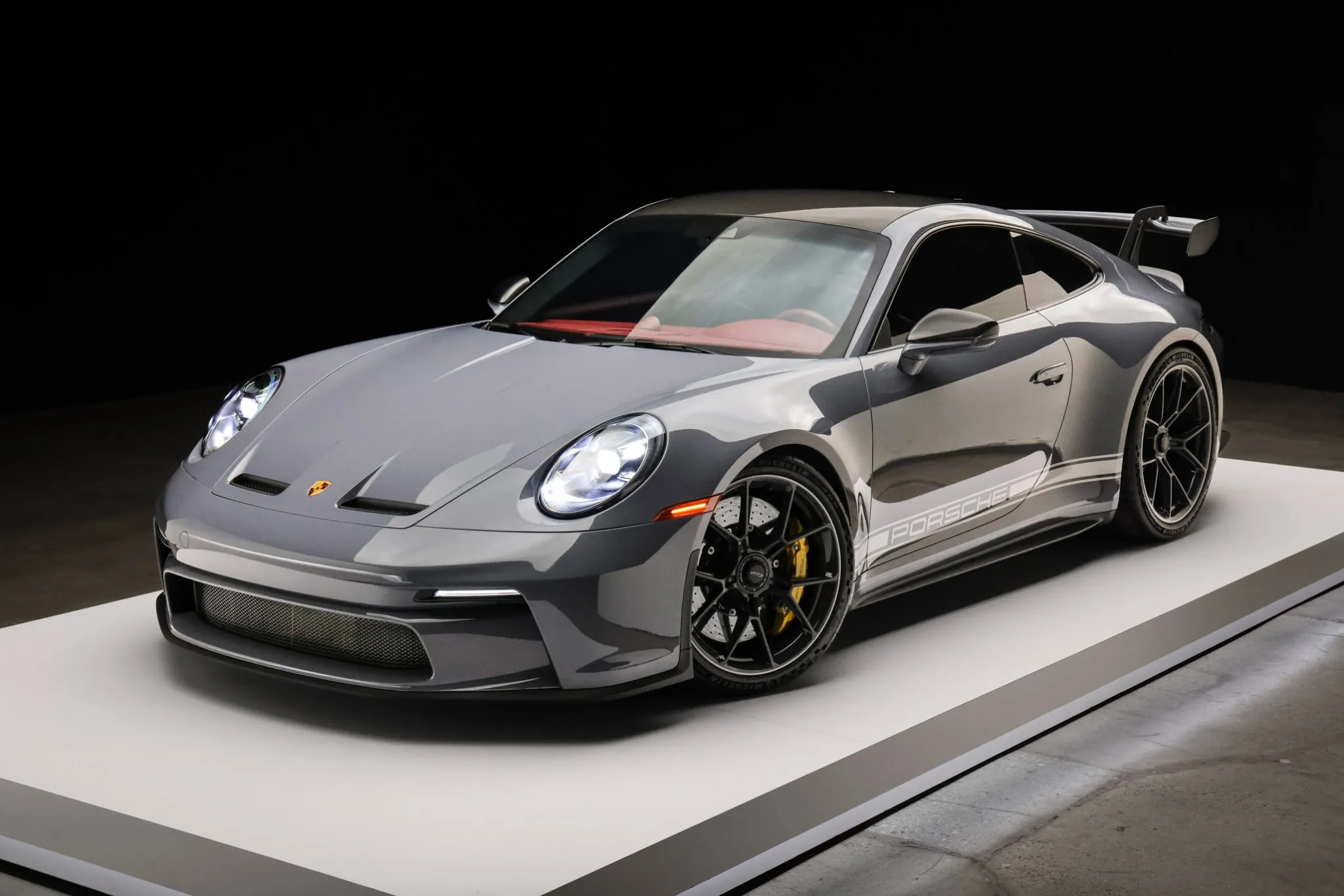 Slate Gray 2022 Porsche 911 GT3 6-Speed