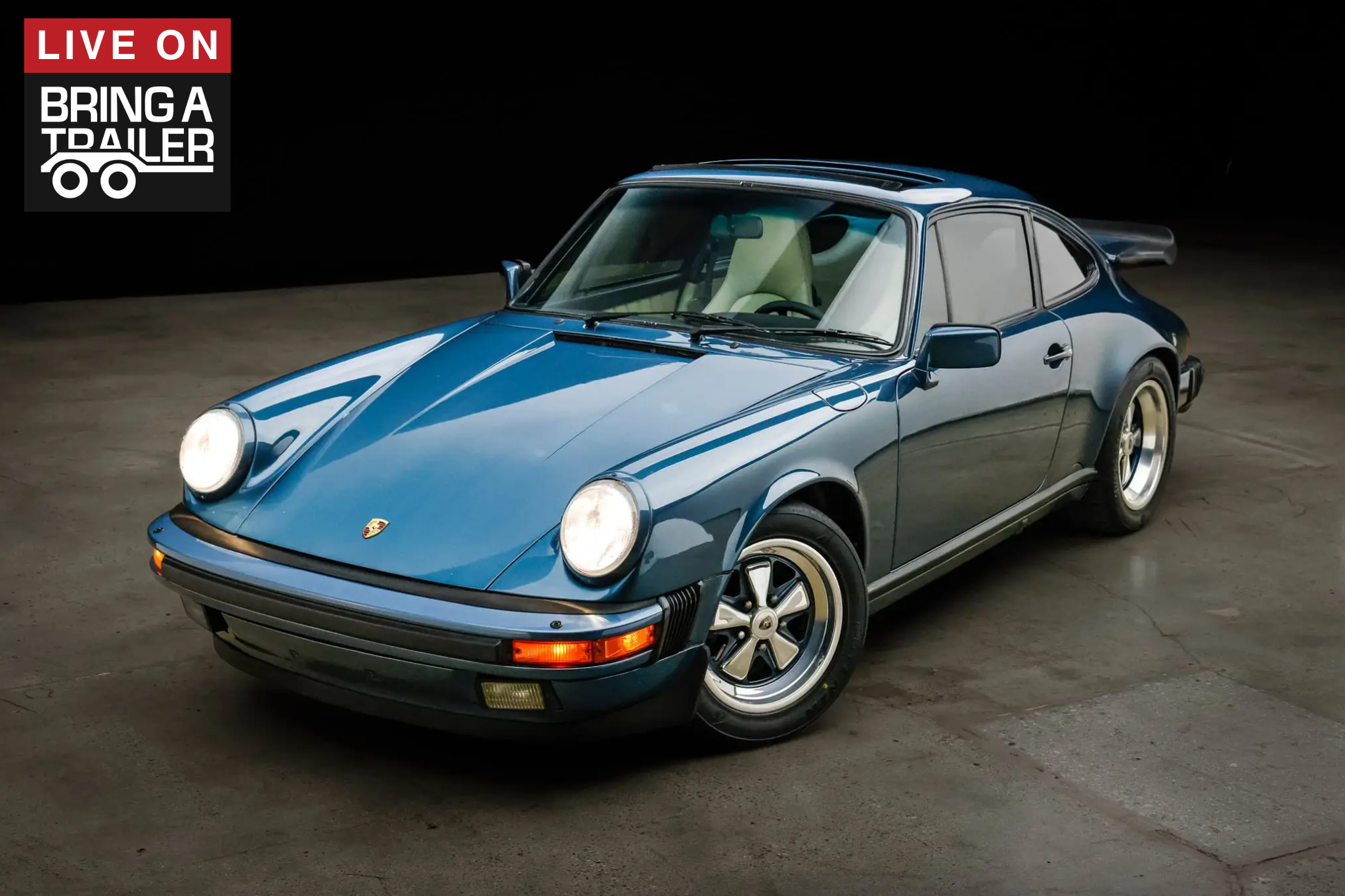 3.6L-Powered 1987 Porsche 911 Carrera Coupe G50