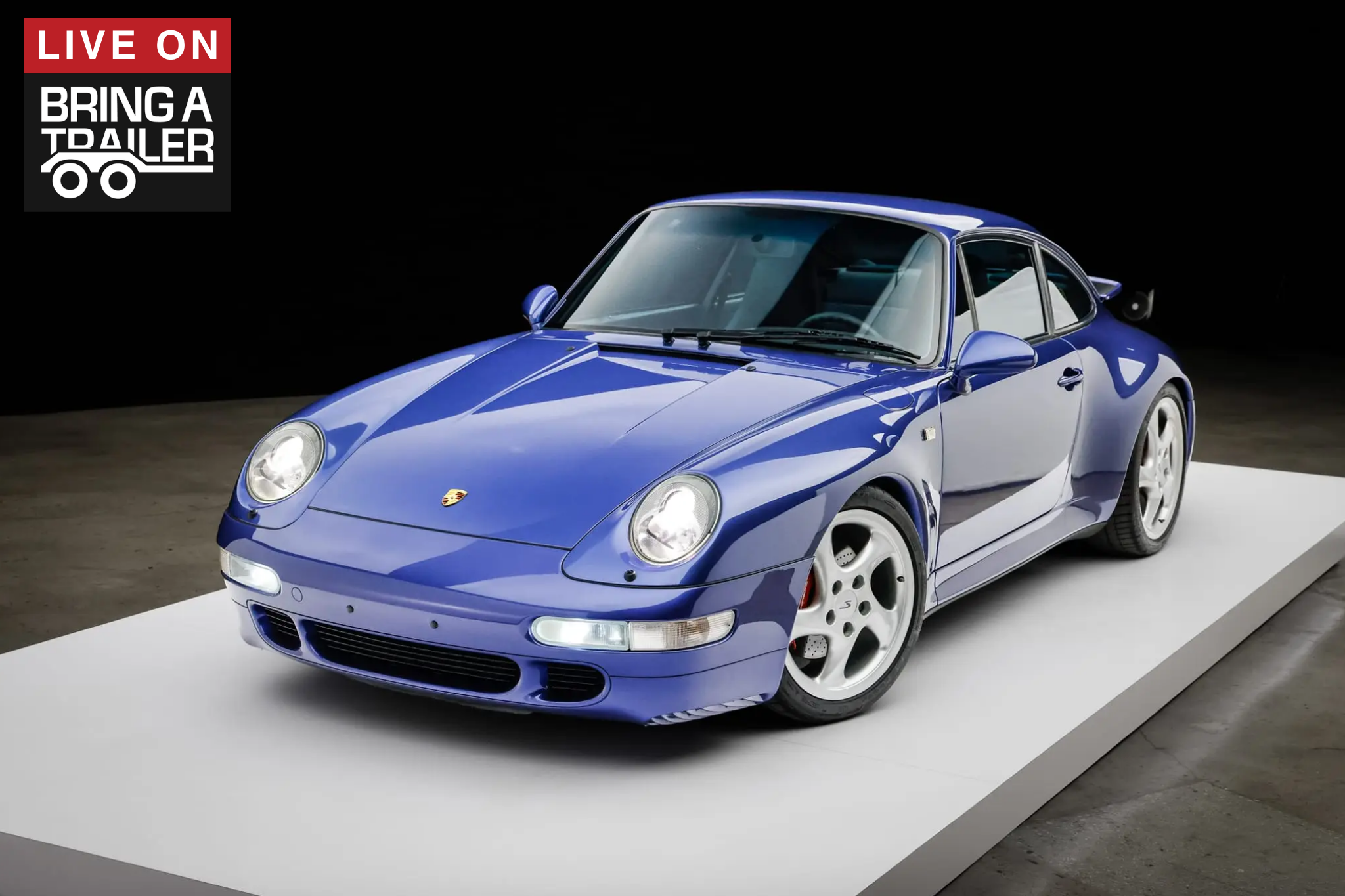 38k-Kilometer RoW 1997 Porsche 911 Carrera 4S Coupe 6-Speed