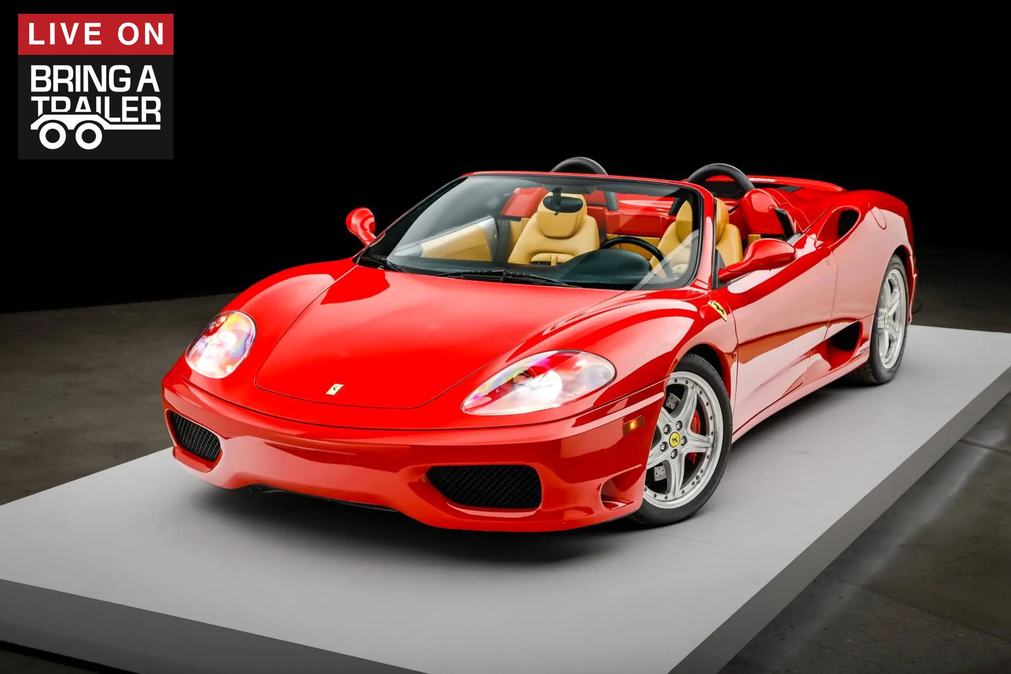 14k-Mile 2004 Ferrari 360 Spider 6-Speed