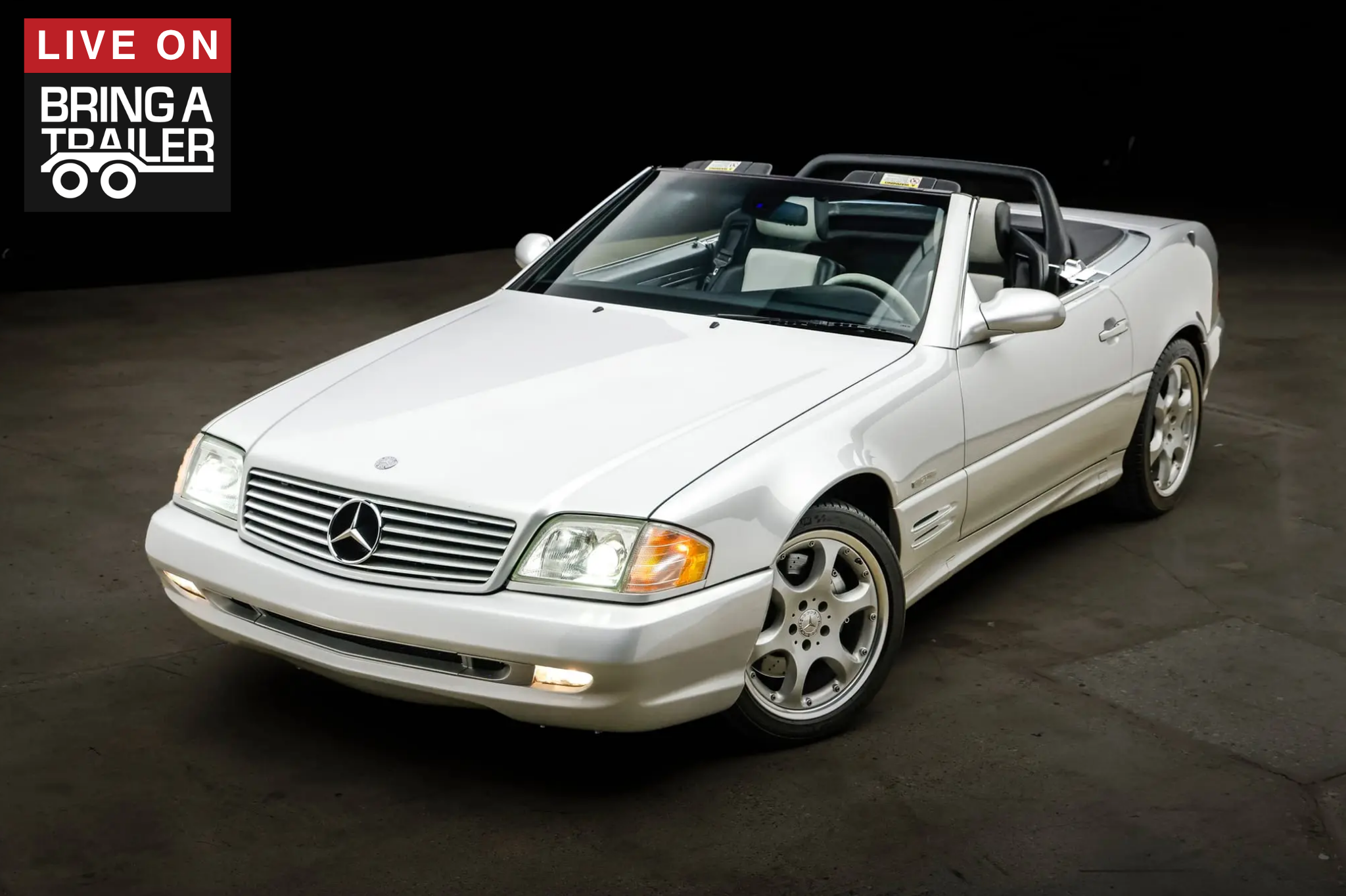 40k-Mile 2002 Mercedes-Benz SL500 Silver Arrow